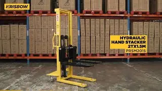 KRISBOW HYDRAULIC HAND STACKER 2TX1.5M PRSM2015