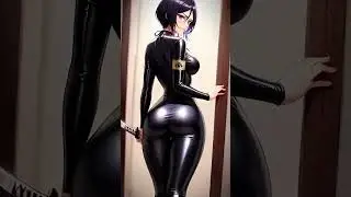 Rukia Kuchiki from anime *Bleach*🖤