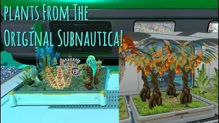 How To Get Plants From The Original Subnautica Into Below Zero!