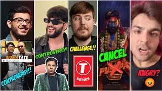 CARRY MINATY NEW CONTROVERSY!! ASHISH GOT ANGRY!! MR BEAST CHALLENGE T SERIES!! FUKRA! PUSPA 2