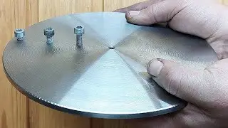 Great idea! Made a homemade tool for series production of disks on the lathe