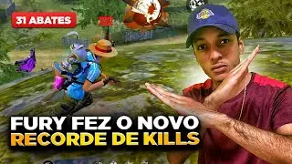 FURY Fez Novo Recorde de Kills SOLO Vs Squad!
