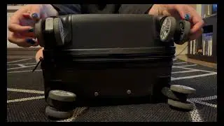 ASMR | Tapping & scratching on my luggage |  No talking | ASMR με τις χειραποσκευές μου