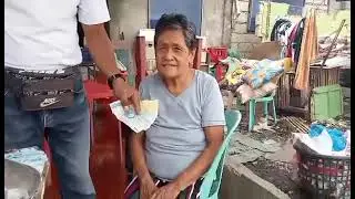 GIFT AND HELP TO NANAY NATHING#charity #arms