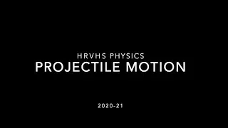 Parabolic Projectile Motion