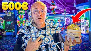 PAPÀ HO SPESO 500 EURO alle MACCHINETTE in SALA GIOCHI e.. *IMPAZZISCE*