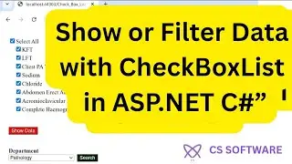 Retrieve Data from SQL Server Database into CheckBoxList ASP.Net C#