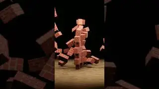 Rigid Body Simulation #blender #blender3d #animation #animated