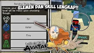 REVIEW LENGKAP SEMUA ELEMEN ! Avatar Addon MCPE 1.19+