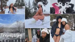 TRAVEL VLOG: Girls Trip to Big Bear | Bestfriend 30th bday + photoshoot, etc!