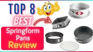 ✅ Best Springform Pans For The Money | Top 8 Best Springform Pans Review ✌️