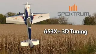 AS3X+ Initial Setup and Tuning for 3D Airplanes