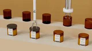 Demeter Coffee Candle animation