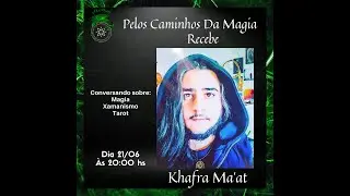 Conversando sobre Xamanismo, tarot e ocultismo com Khafra Ma'at