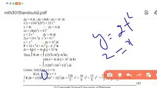 MTH301 lec 36 Scalar field by math knowledge / vu mth301 final lecture virtual university/