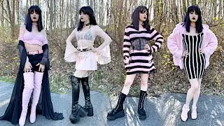 Shein Goth/Girly Lookbook 🌸💀