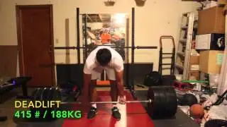 Faiz Kusomo Deadlift Prep for 1st Powerlifting Meet