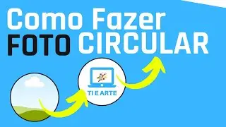 Foto circular pelo celular ( Aplicativo Canva)