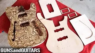Building Custom Guitars the EASY WAY using the Ortur Laser Master 2 Pro for templates and engraving
