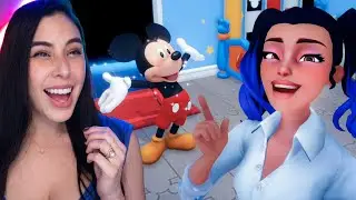 playing disney dreamlight valley for the first time!