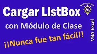 ListBox cargar datos y crear títulos con Módulo de Clase  | Nunca fue tan fácil |VBA Excel