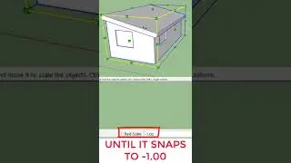 3 Ways To Mirror Objects In Sketchup 