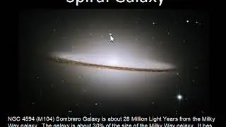 Brief Description of Types of Galaxies: Spiral, Elliptical, Irregular  Hubble Images