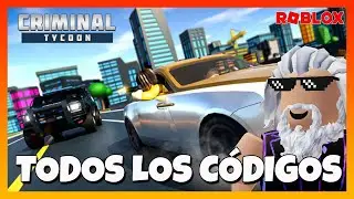 ✅Nuevo código✅3 CÓDIGOS activos de 👮CRIMINAL TYCOON👮 Roblox Octubre 2023 👮 EMiLiOR