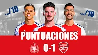 PUNTUACIONES: Newcastle vs. Arsenal (0-1) | Premier League