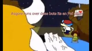 Asgore runs over Dess but its an FNF cover