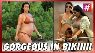 Kim Kardashian And Kris Jenner Stun In Bikinis!