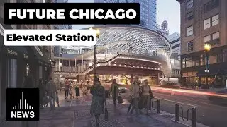 Future Chicago - Elevated Station by SOM