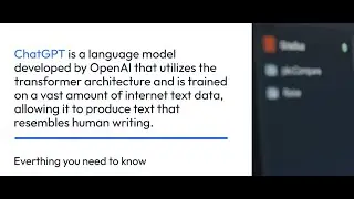 Quick Introduction to ChatGPT
