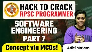 RPSC Programmer Hack to Crack | Software Engineering PYQs Part 7 by Aditi Mam