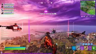 THE ONLY HELICOPTER WIN IN FORTNITE
