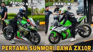 PAROPO NAULI'S REACTION WHEN AKANG MV BROUGHT A ZX10R THAT LOOKS LIKE HIS