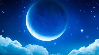 night sky shooting stars ocean sea animated cartoon motion graphics green screen videos