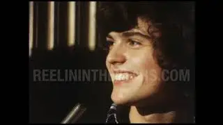 The Osmonds • Hotel arrival/Gold Record/Donny Osmond interview/reception • 1973 [RITY Archive]