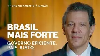 Pronunciamento do Ministro da Fazenda ,Fernando Haddad. 27/11/2024