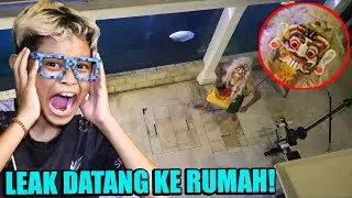 SCARY!!! A SCARY LEAK VISITED A CHILD'S HOUSE AT MIDNIGHT!!!