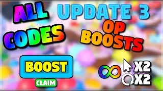 ALL NEW CODES! CANDY CLICKING SIMULATOR UPDATE 3