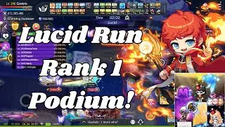 Maplestory M - Blaze Wizard POV Rank 1 Podium in Lucid!
