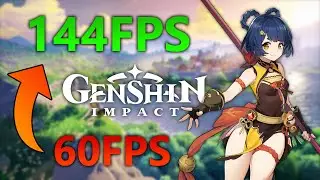 How to Unlock FPS in Genshin Impact 4.4 (Remove FPS Cap)
