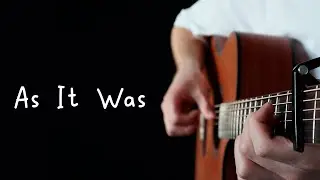 As It Was - Fingerstyle Guitar Cover - Harry Styles / Acoustic Cover (TABS)