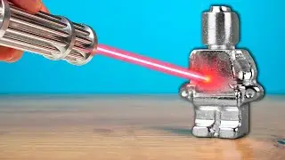 PONTENT LASER vs. LEGO GALLIUM MAN!
