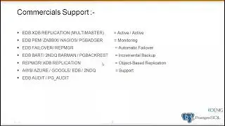 Learn EDB Postgres Advanced Server v14 online | Koenig Solutions