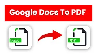 How to Convert Google Docs to PDF