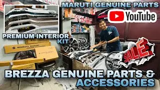 BREZZA GENUINE PARTS AND ACCESSORIES ✅ PREMIUM INTERIOR🔥 INTERIOR KIT🔥 #brezza