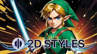 Introduction to SDXL 2D Styles | Playground Tutorial