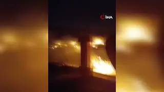 Tarihi ve turistik kent alevlere teslim oldu